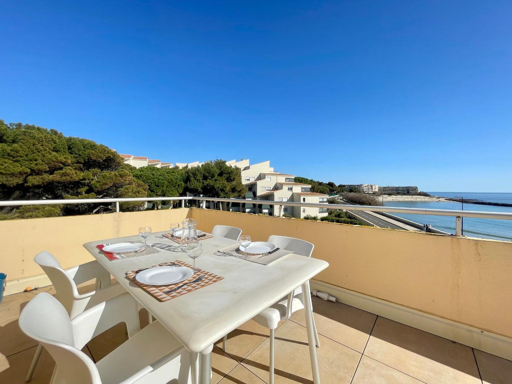 Appartement Sète, 2 pièces, 4 personnes - FR-1-338-114 Esterno foto