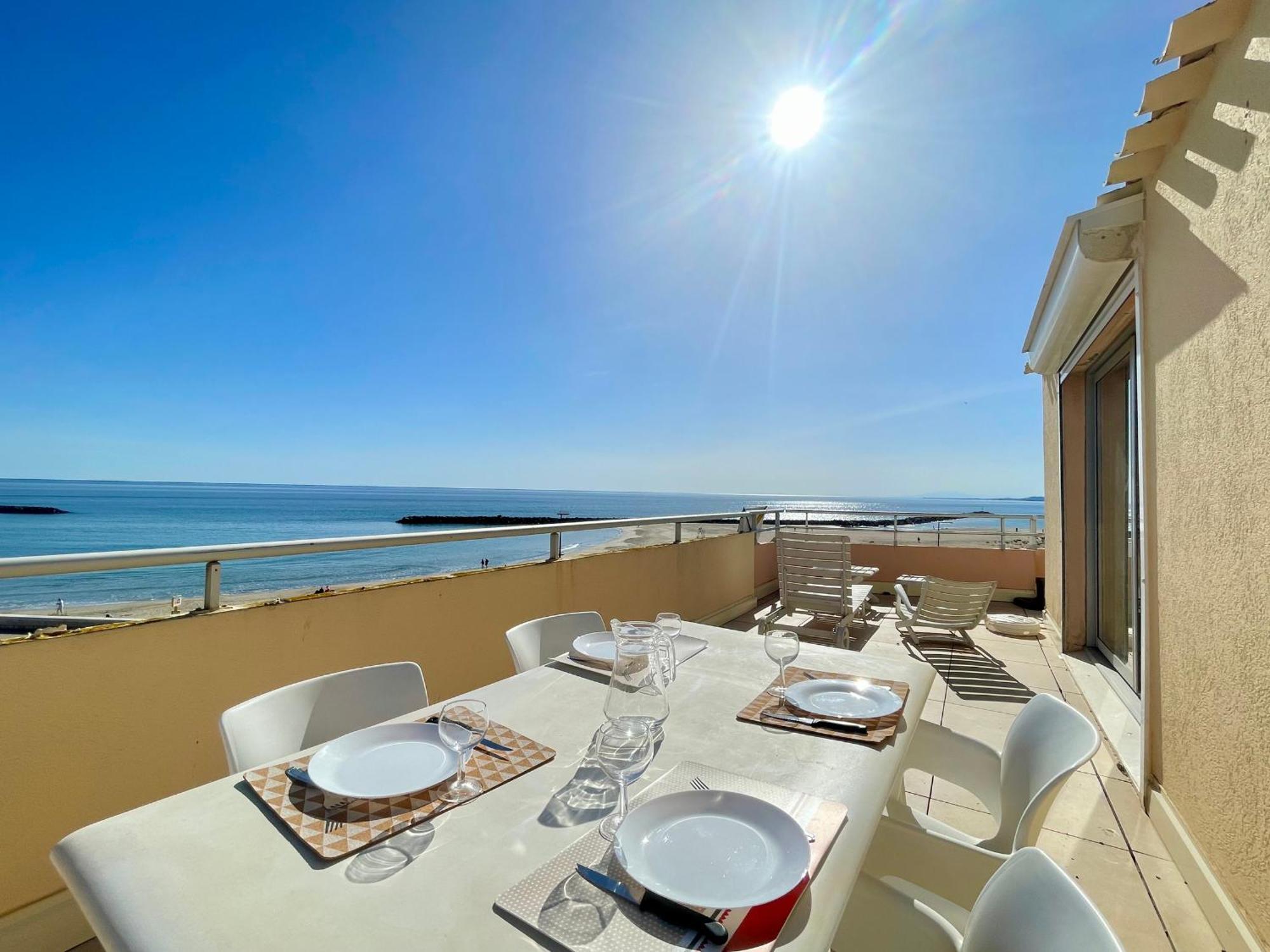 Appartement Sète, 2 pièces, 4 personnes - FR-1-338-114 Esterno foto