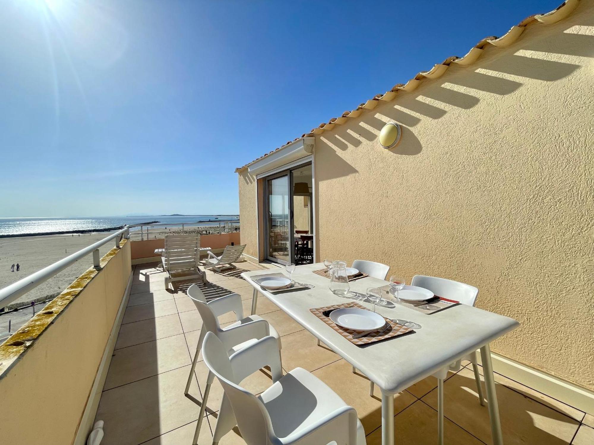 Appartement Sète, 2 pièces, 4 personnes - FR-1-338-114 Esterno foto