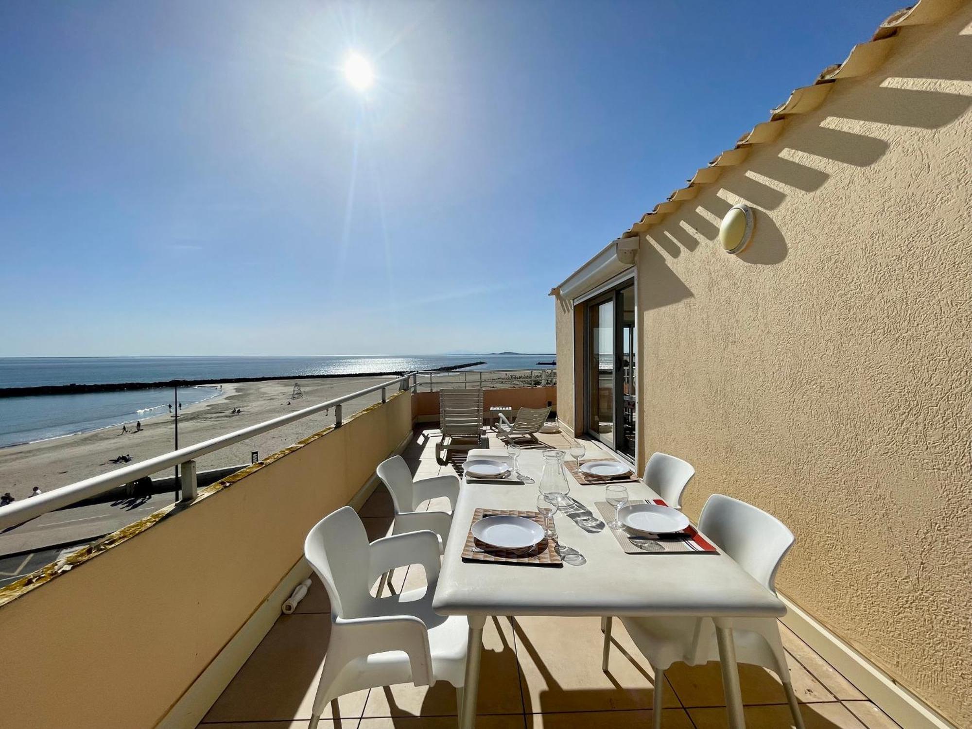 Appartement Sète, 2 pièces, 4 personnes - FR-1-338-114 Esterno foto