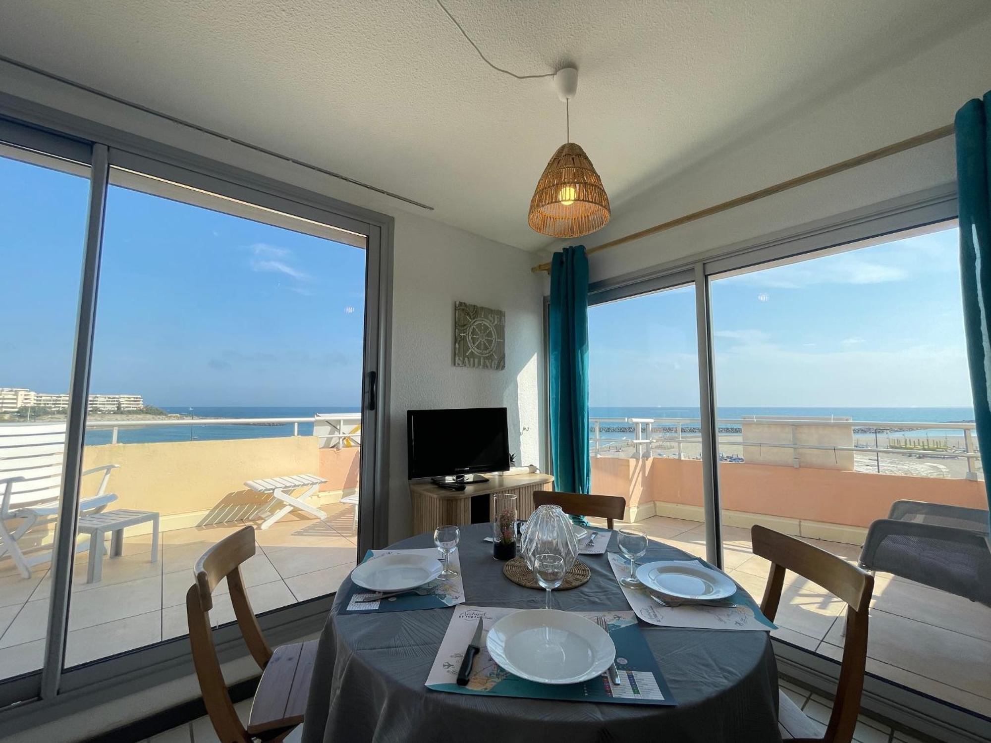 Appartement Sète, 2 pièces, 4 personnes - FR-1-338-114 Esterno foto